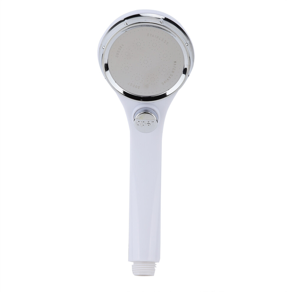 Ergonomic Grip Shower Wand Portable Shower Head Hand Held Shower Head Water Saving Shower Sprayer High Pressure Performance Scratch Resistant Easy 9482828277962