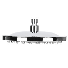 8 Inch Stainless Steel Rain Shower Head with 28 Outlets, Detachable Chrome-Plate