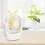 Portable Travel Size Table Fan, Shockproof Solid Durable ABS Material White Desk Fan 5