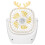 Portable Travel Size Table Fan, Shockproof Solid Durable ABS Material White Desk Fan 8