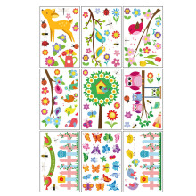 Spring Window Clings For Home Decor, Double Side Printed Stickers With Vibrant Design Elements, Waterproof And Durable Spring Decorations (9 Sheets)