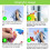 Spring Window Clings For Home Decor, Double Side Printed Stickers With Vibrant Design Elements, Waterproof And Durable Spring Decorations (9 Sheets) 4
