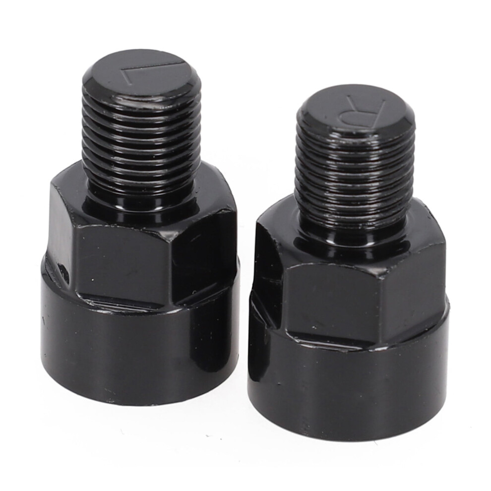 Bike Pedal Alloy Adapter, Easy Installation Lightweight Design, Bicycle Pedal Extenders Adaptors For 9/16 Inch Pedals And 1/2 Inch Cranks, Secure Fit 9009791811421