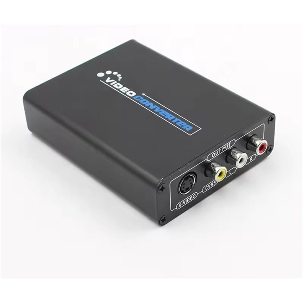 Hdmi Converter Adapter For Analog Sources, Input Signal Auto-Stored With Wide Compatibility, Av To Hdmi Converter With Full Hd 1080P Upscale And 9165521323869