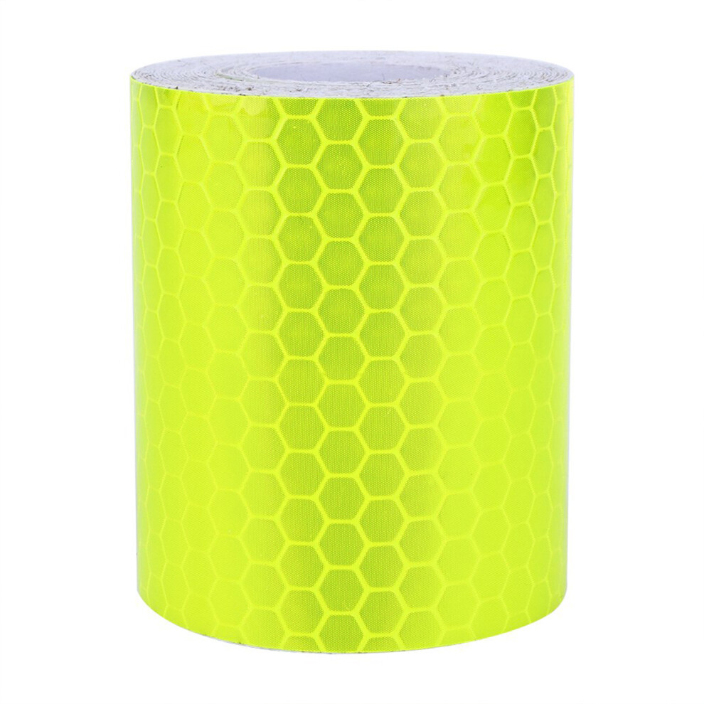 Warning Tape Roll Conspicuity Tape With Reflective Safety Tape Functionality For Hazard Warning And Emergency Vehicle Safety, Fluorescent Yellow 9433291150566
