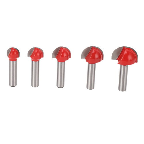 Woodworking Tools Set for Decorative Milling, Cove Box Router Bit with Stackable Design, Solid Carbide Round Nose Router Bit for Fluting and Beading,