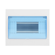 Boîtier de disjoncteur avec couvercle transparent, boîte de jonction en plastique pour la distribution électrique intérieure, boîte électrique