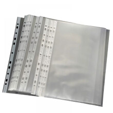 Document Protectors for Legal Size Papers, 11-Hole Reinforced Clear Sheet Protectors Tear-Resistant Lightweight Binder Sleeves Compatible with 3-Ring