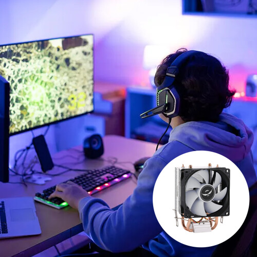 Ψύκτης αέρα CPU με βελτιωμένη απόδοση ψύξης, σχεδιασμός τύπου καθοδικής πίεσης 6 2