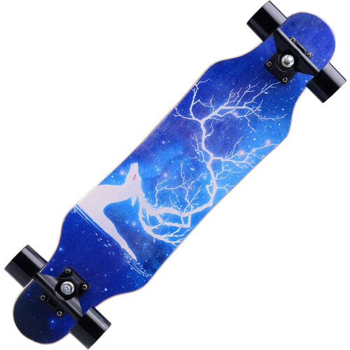 Maple Cruiser Skateboard with  Wheels, Bearings, Truck 1