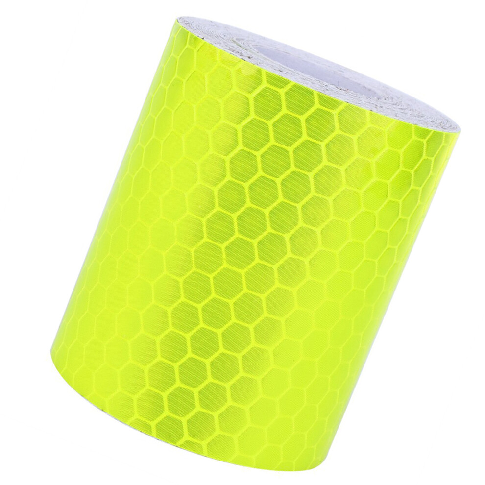 Reflective Safety Tape Fluorescent Yellow Green Hazard Warning Conspicuity Tape Roll For Emergency Vehicle Safety Marking Applications, Ultra 9128293332217