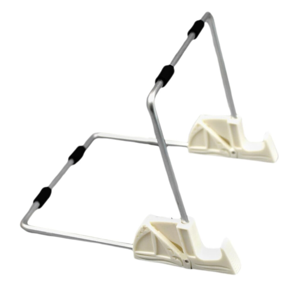 Whiteboard Small Stand Desk Photo With Stand Tablet Stand Holder Photo Book Stand Writing Stand Whiteboard Clear Paper Stand Aluminium Alloy Silver 9365049816854
