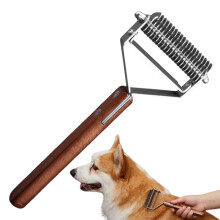 Cat grooming comb, cat dematting comb, cat dematting tool, cat detangling comb, cat undercoat rake, longhaired cat comb, shorthaired cat comb