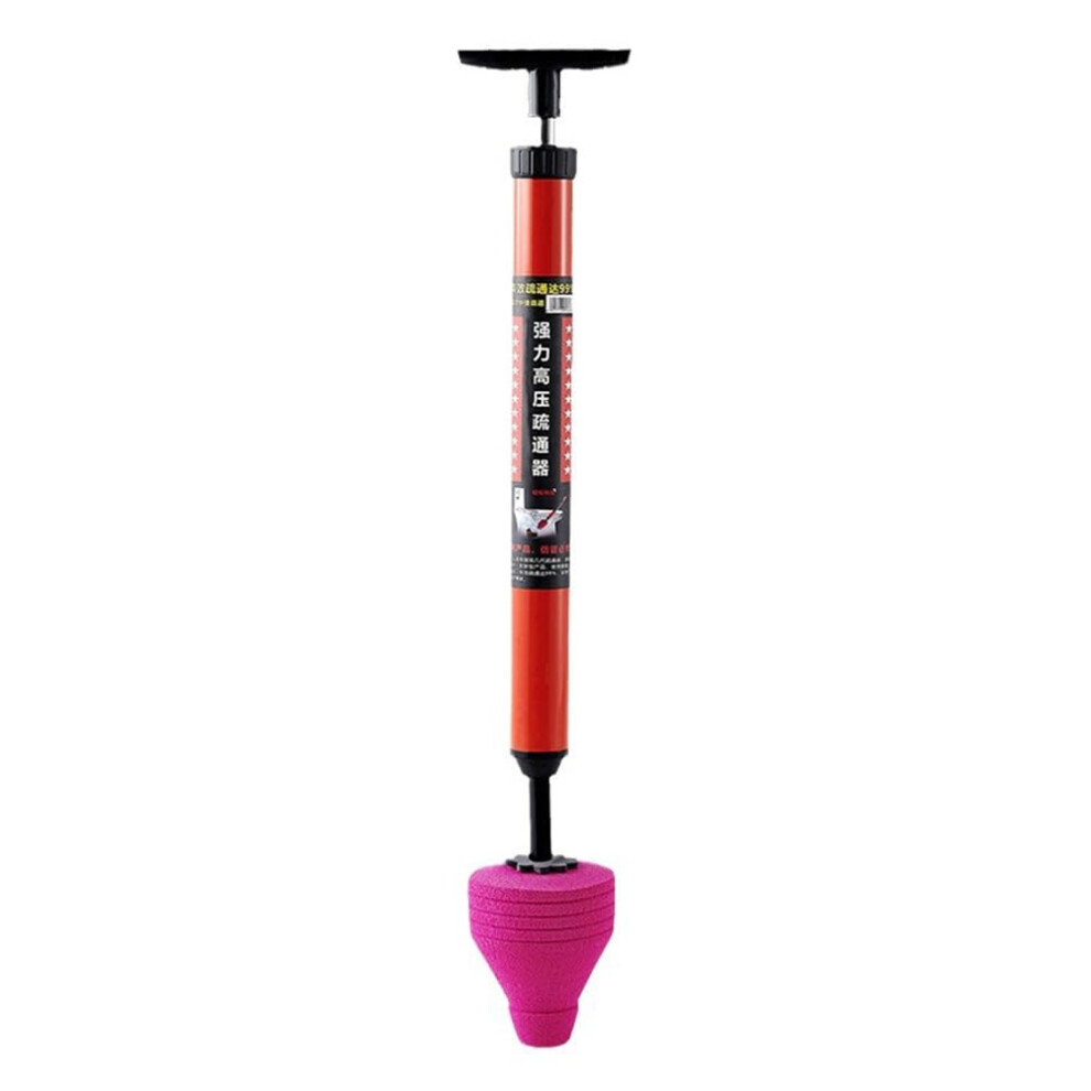 Toilet Plunger Pressure Air Drain Cleaner For Clogged Drains Bathroom And Kitchen Use 9365369863088