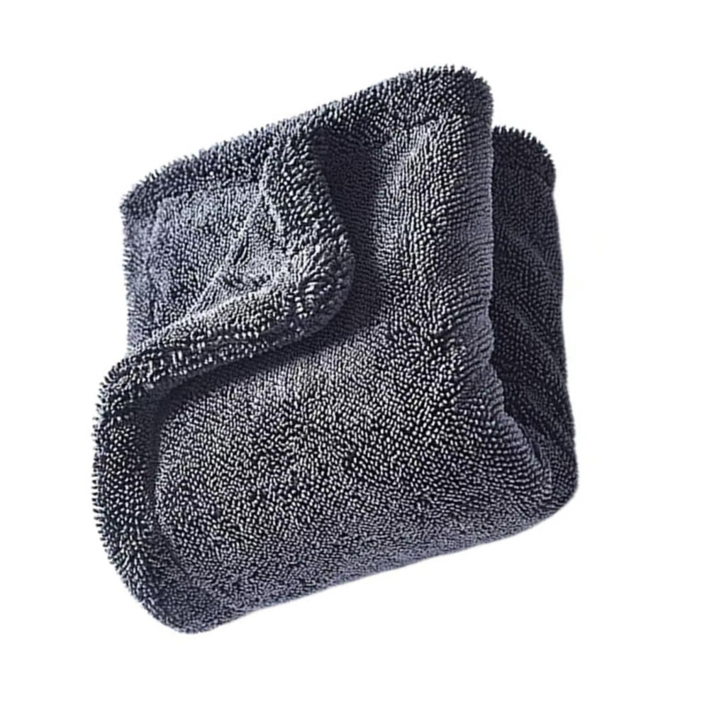 Super Absorbent Microfiber Towel Doublelayered Wash Towel Scratch Car Towel Water Absorption For Cars 9412369037367
