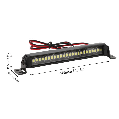 Upgrade your 1/10 RC-Crawler mit superheller 25LED-Dachlampe 1