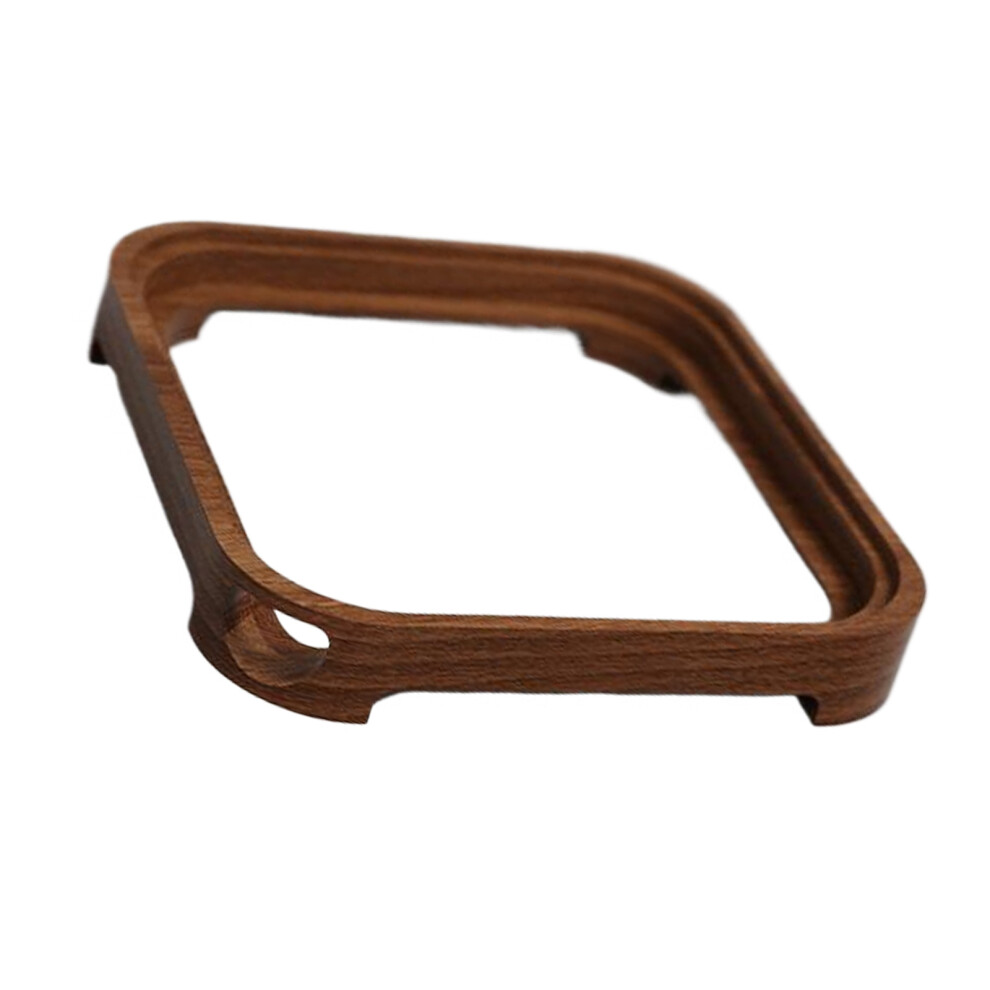 Wood Desk Stand Cooling Base For Mini Computer Computer-Walnut 7732000451904