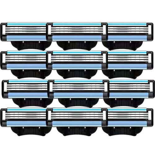 'Somoke replacement blades for men, manual, Mach 3, 20 pieces'