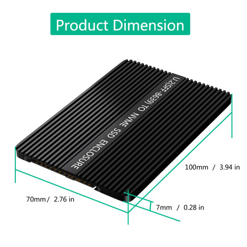 NVME PCIe 2230/42/60/80 Solid Disk To  SFF-8639 Conversion 2