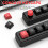 4 Key Mini Keypad Gaming Keyboard with 4 Programmable Key-black 7