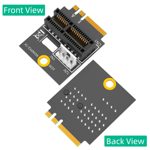 M.2 Sleutel A + E Naar PCIE 1X Adapter PCIE Converter Card 1