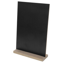 1 Piece Small Wooden Chalk First Wedding Decoration Work Board Small Chalkboards Key Labels Board for Wall Blackboard Sign School Erasable Wood
