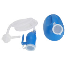 Reisurinoir voor mannen, morsbestendig, herbruikbaar, lekvrij, draagbaar urinereservoir met afneembare slang, gemakkelijk schoon te maken.
