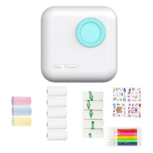 Pocket Thermally Printer Bluetooth Compatible Inkless Portable Label Photo Memo Printing For Learning