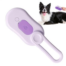 Spritz defaux fur comb for dogs, defaux fur comb for cats Multifunctional rotating handle deshedder cat brush