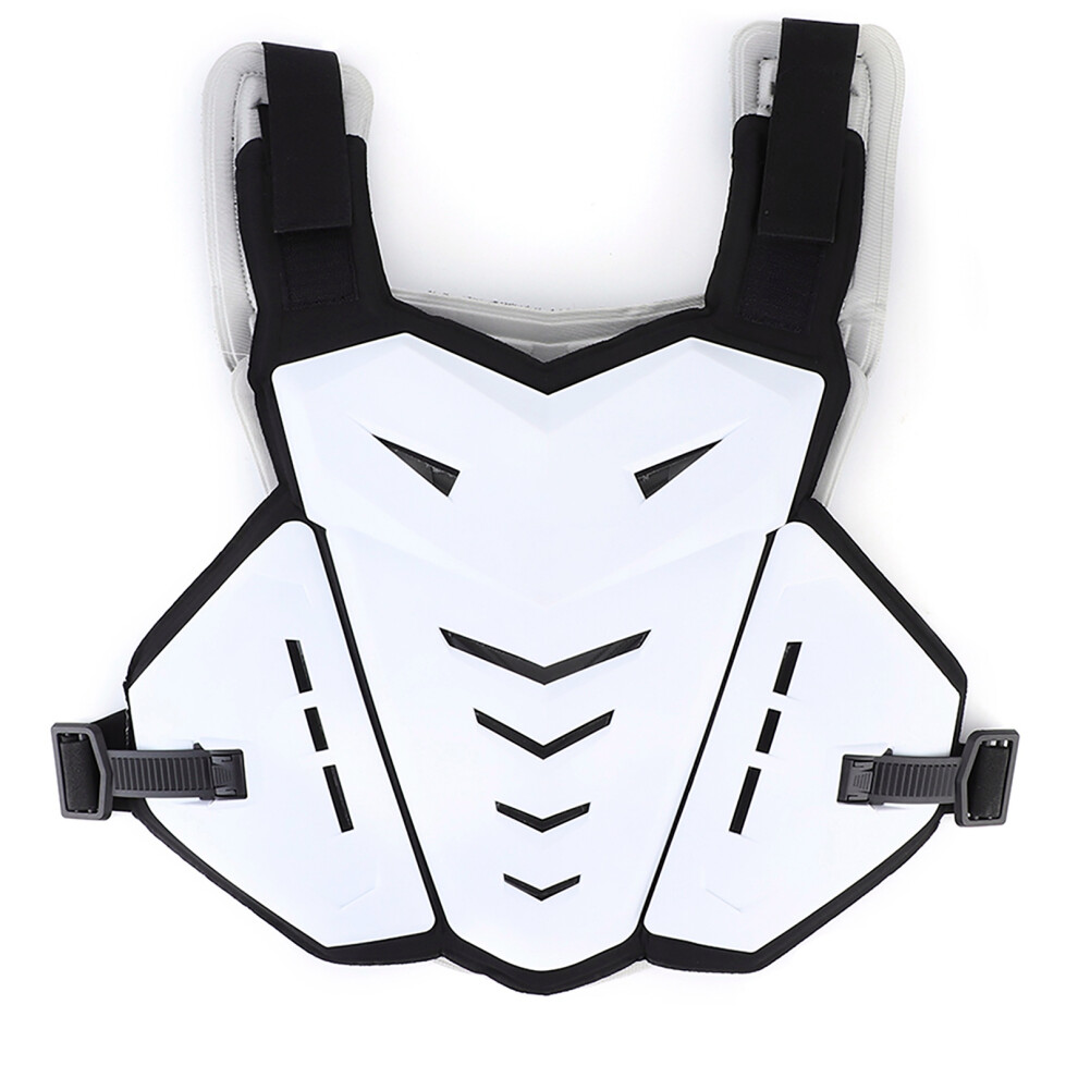 Motocross Chest Back Protector Vest Dirtbike Riding Gear, Mountain Bike Body Armor With Breathable Comfort Dur Shock Resistant Adj Size For Outdoor 9190834504704