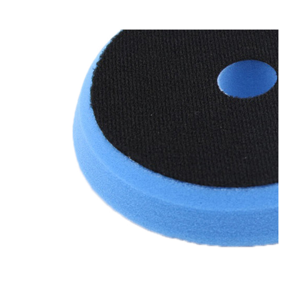 Blue 5In Triangle Sponge Car Polishing Pad For Buffing & Cleaning