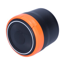 Stainless Steel Car Ashtray with Blue LED Light 76.8mm
