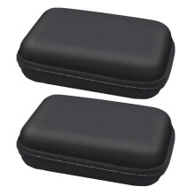 EVA Case 2Pack For Mobile Hard Disk And External Hard Drive, EVA Material, Zipper Closure, Shockproof Bag