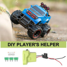 Adaptér Power Wheels pre Ryobi, sada na konverziu batérie s prepínačom a 30A poistkou, 14AWG silikónový medený konektor káblového zväzku