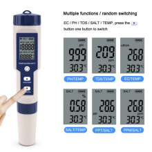 Medidor de pH in1PH para água, testador de pH digital com compensação automática de temperatura e design com luz de fundo, ferramenta avançada