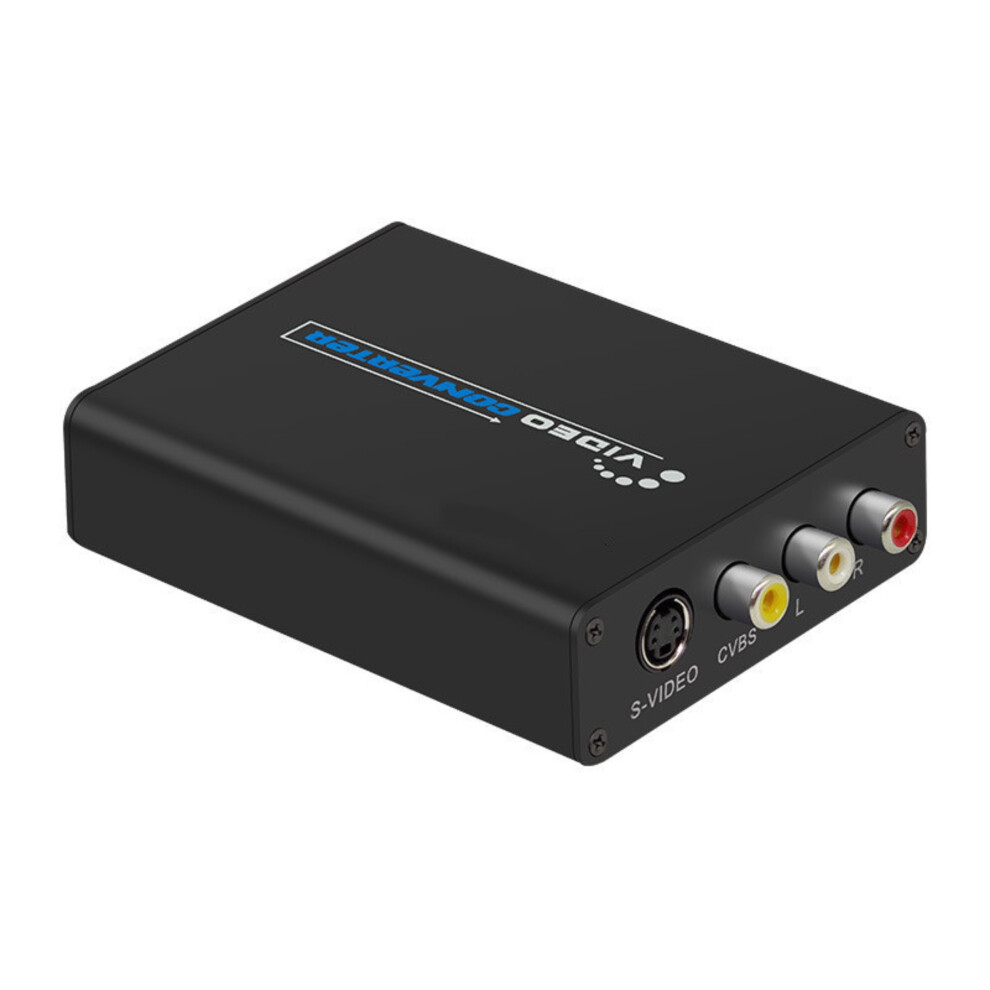 Hdmi To Composite Converter, Svideo Hdmi Converter With Downscaling Technology, Converts Hd 1080P To 480I/576I Output, Supports Ntsc/Pal And 9165521322558