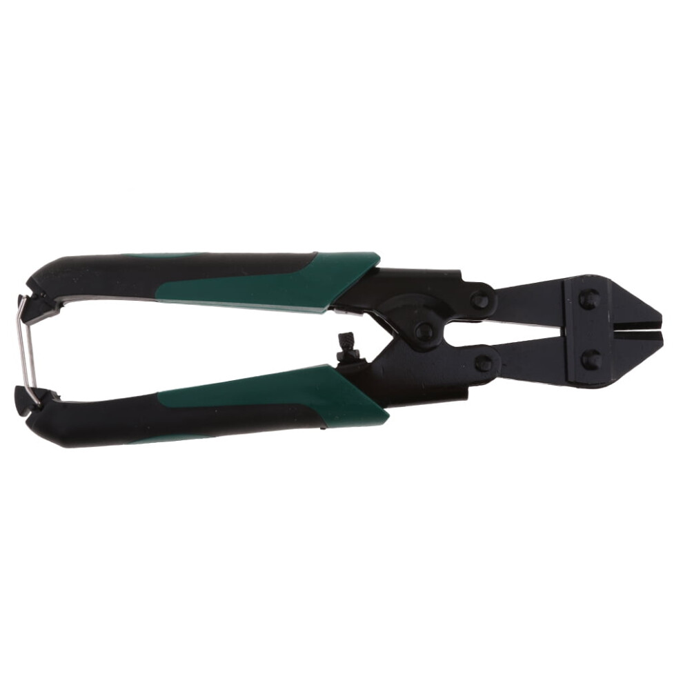 Ergonomic Design Wire Cable Cutter, Heavy Duty Bolt Cutting Pliers with Non Slip Handle and Portable Design, Sharp Cutting Edge for Chain Link Fence