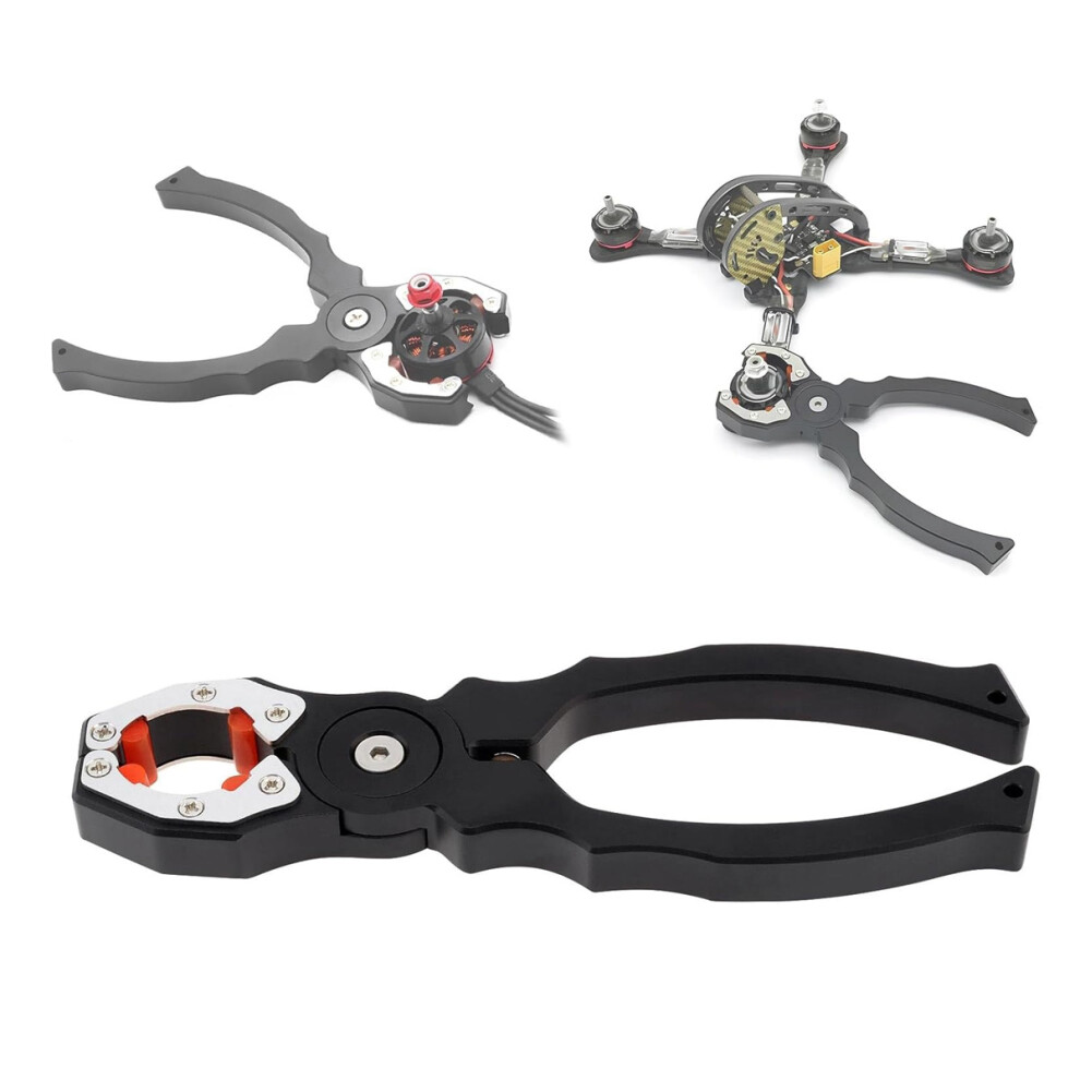 Brushless Motor Wrench For Quadcopter Fpv Racing Tool Drone Standoffs Propeller Remover Silicon Inserts Adjustable Motor Pliers For Carbon Fiber 9128293333702