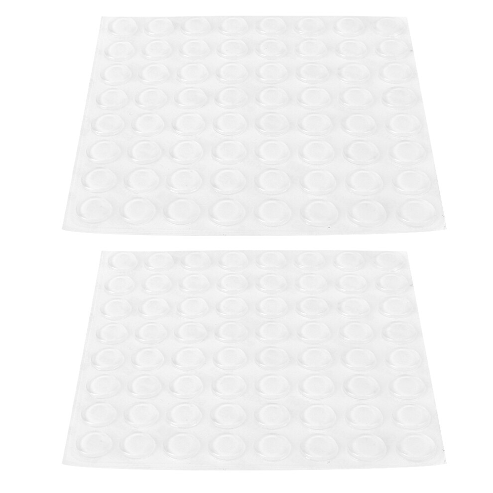 Noise Reduction Bumpers For Cabinet Doors Self Adhesive Cabinet Stoppers Clear Rubber Bumpers Furniture Protection Pads Adjustable Cushioning Water 9340258708480