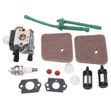 Carburator reglat din fabrică, testat cu flux umed, kit de reglare a carburatorului, piese motor pentru motocoasă, carburator, filtru de aer de
