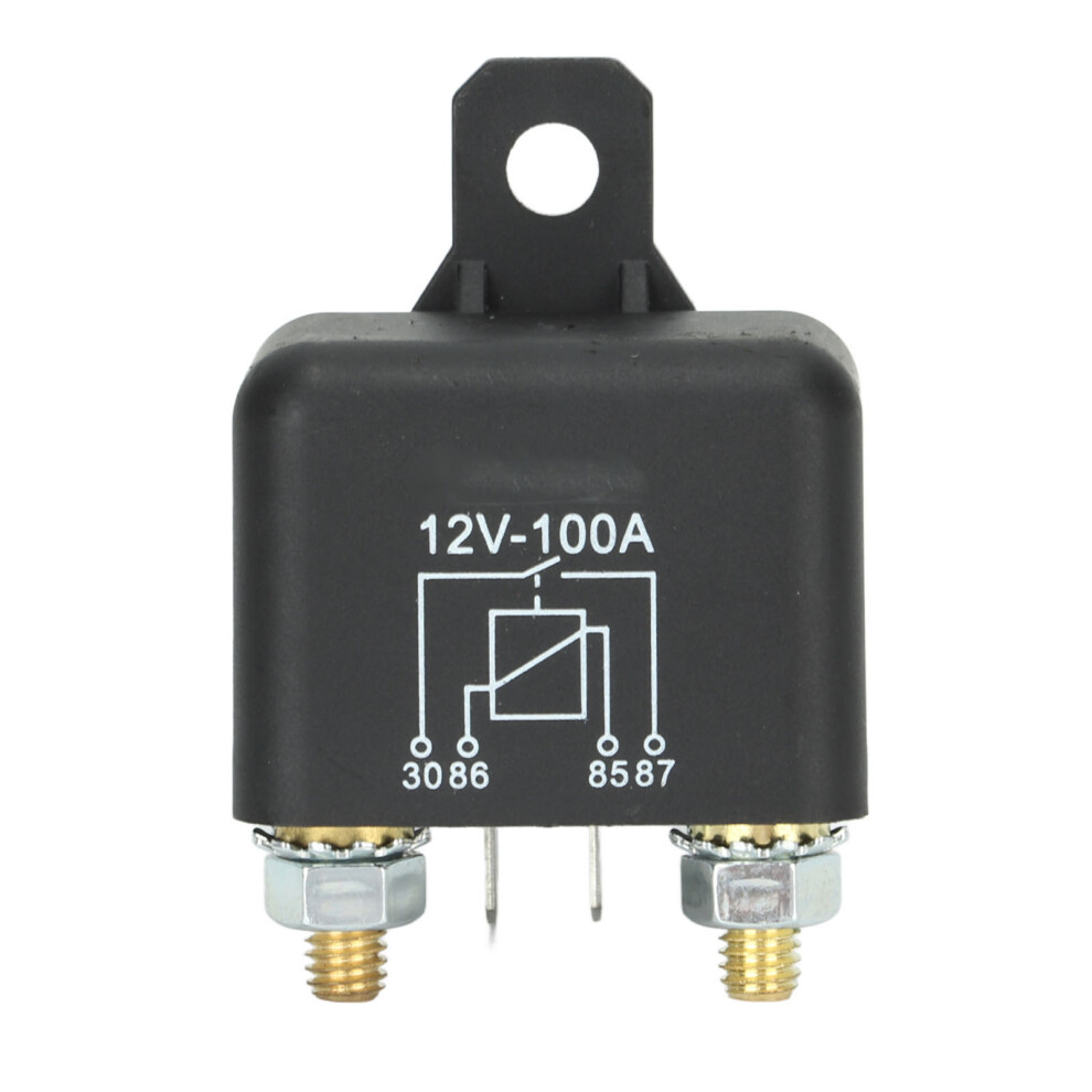 12Vdc 100A Relay Switch For Unmatched Power Control, Heavy Duty Car Starter Relay With Durable Design 9448196673553
