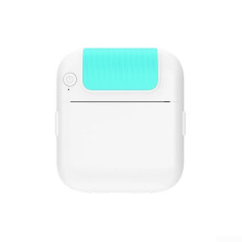 Thermal Printer For Labeling And Photo Printing, Blue, USB/Bluetooth Connection, Compact Size