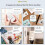 Portable Mini Thermal Label Printer Home Photo Printer  Tag Printer Student Label Printer Easy To Install Green 2