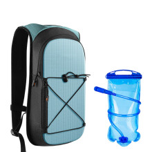 Hydration Backpack with Water Bladder for Cycling Hiking and Mountain Biking – Blue Lightweight