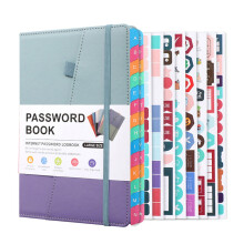 Tabbed Password Book: Internet Address and Password Organizer Logbook with Alphabetical Tabs. Password Storage.