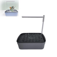 USB Automatic Bird Bath Fountain with Gentle Water Circulation for Parrot, Parakeet and Cockatiel