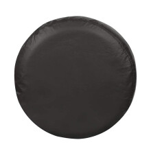 13 Inch Black Spare Tire Cover for Truck and Trailer, Waterproof Wheel Protector, Easy Install