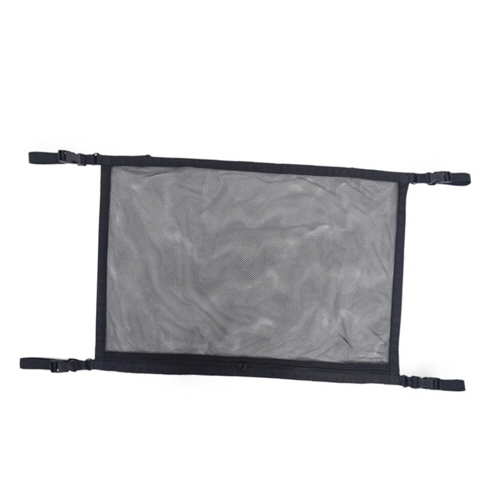 Car Ceiling Storage Net Zipper Auto Hanging Pouch For Vehicle Interior Roof Organizer For Cars Mesh Chain Pouch Storage Solution 9426802282566