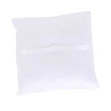 Wedding Pillow for Wedding Ring Bearers White Bridal Pillow Flower Girl Bridal Pillow