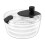 Salad Spinner with Bowl, Large 4L Hand Crank Vegetable Spinner, Easy Clean Split Design 1